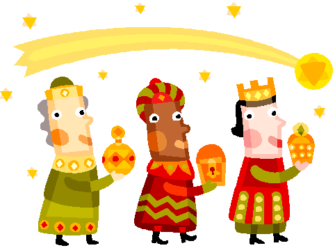 To Start Off The Lesson, Students Are Learning A New - Reyes Magos (482x356)