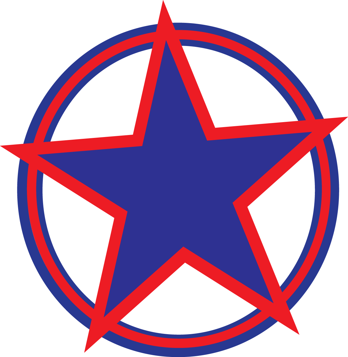 Bright Star Clipart - Decal (1187x1219)
