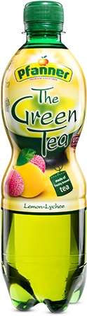 Green Tea Lemon & Litchi 500 Ml - Fizz (379x513)