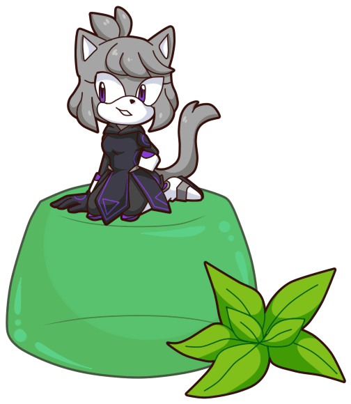 Green Tea Pudding By Cuteytcat - Green Tea Pudding By Cuteytcat (503x586)