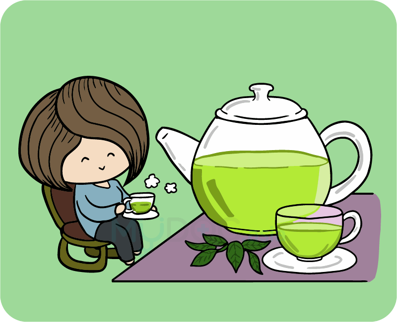 Green Tea - Bad Breath (800x650)