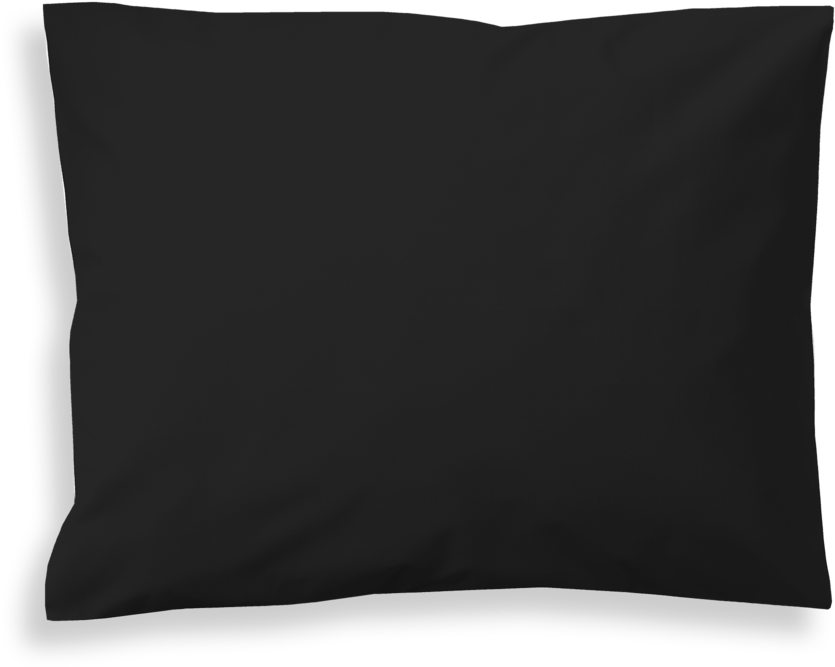 Finlayson White Sateen Pillowcase Black / - Pillow (1024x1024)