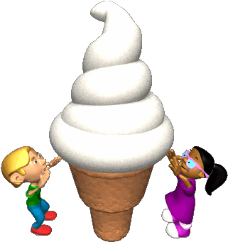 Hablar Sin Parar - Gif De Helados Animados (350x350)