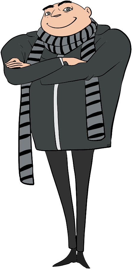 Gru Gru - Gru Is 14 Feet Tall (450x914)
