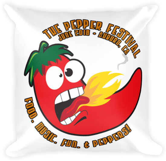 The Pepper Festival Pillow - The Pepper Festival (600x600)