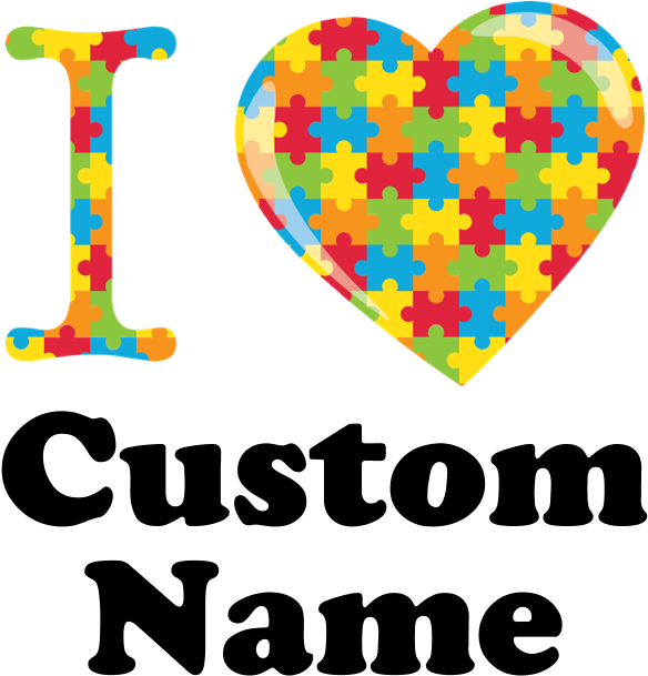 Autism Heart Pillow Case - Autism Heart 5x7 Flat Cards (700x700)