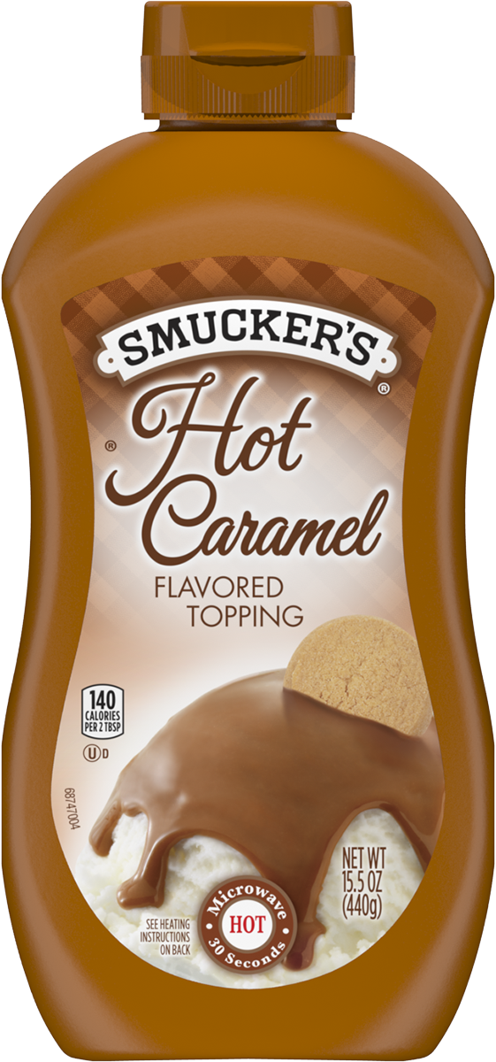 Microwaveable Ice Cream Toppings-microwavable Hot Caramel - Microwaveable Ice Cream Toppings-microwavable Hot Caramel (561x1200)