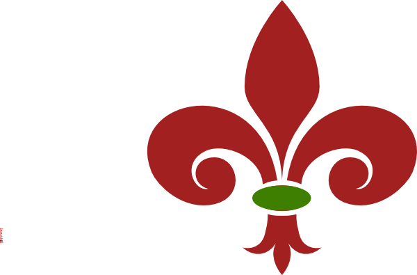 Fleur De Lis Clip Art (600x395)