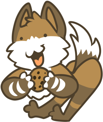 This Is The Cookie Leapy, Reblog To Find Cookies Stuffed - Cartoon (500x500)