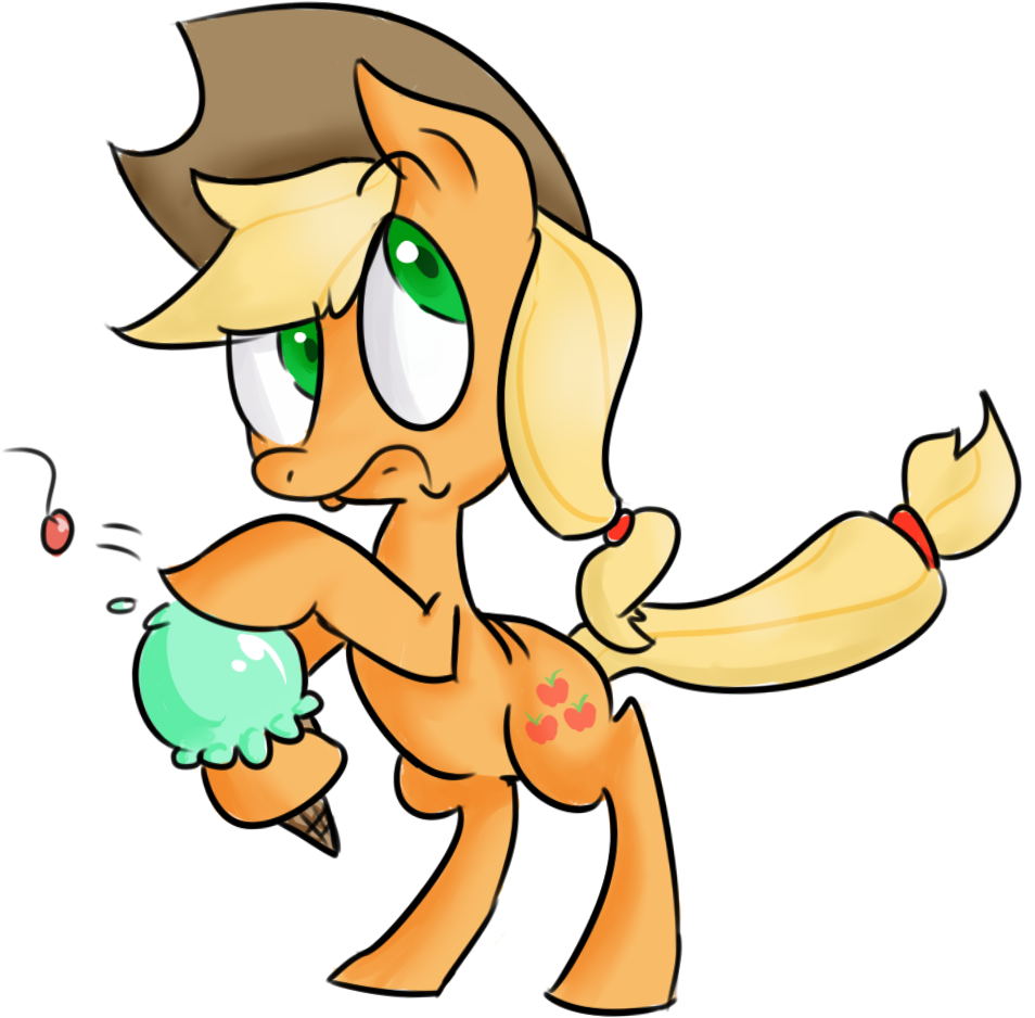 Somepony Here Doesn't Like Cherries Maybe She'd Like - Cartoon (1000x1000)