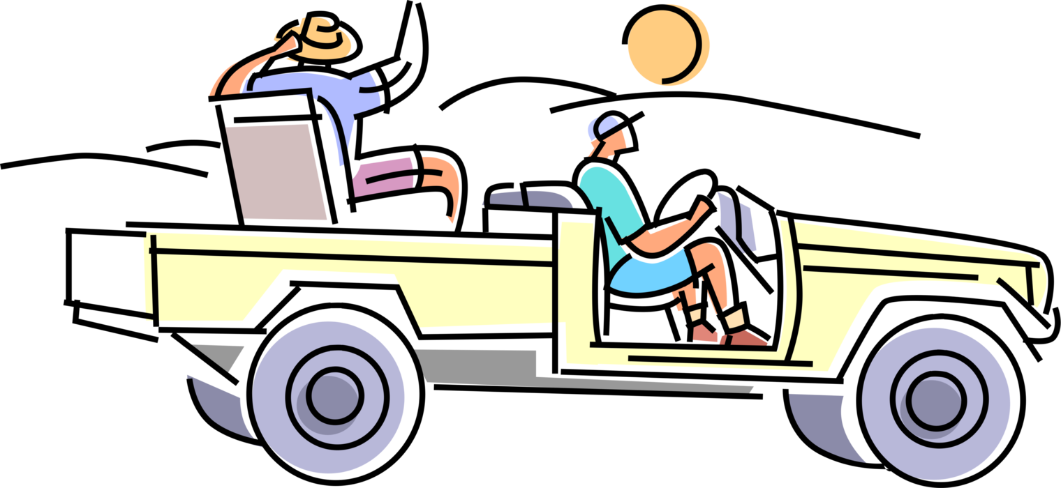 Vector Illustration Of Holiday Vacation Tourist In - Royalty-free (1520x700)