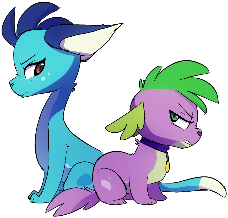 Little-tweenframes, Cat, Catified, Dog, Duo, Ember - Equestria Girls Ember The Cat (1000x1000)