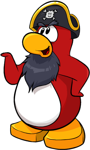 Club Penguin Clipart - Rockhopper (322x524)