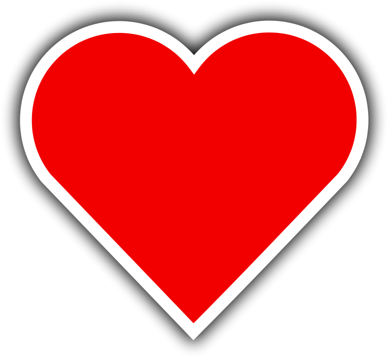 Simple Red Heart Png Images - Red Heart Jpg (900x817)