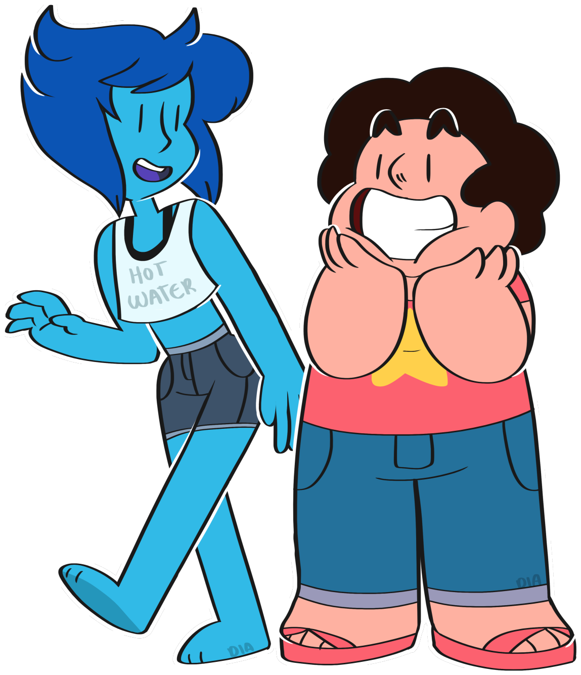 Hot Water Dia Clothing Facial Expression Nose Child - Fan Art (1280x1416)