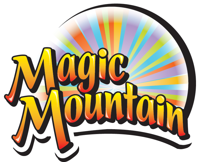 Sandspit Amusement Park - Magic Mountain Fun Logo (700x568)
