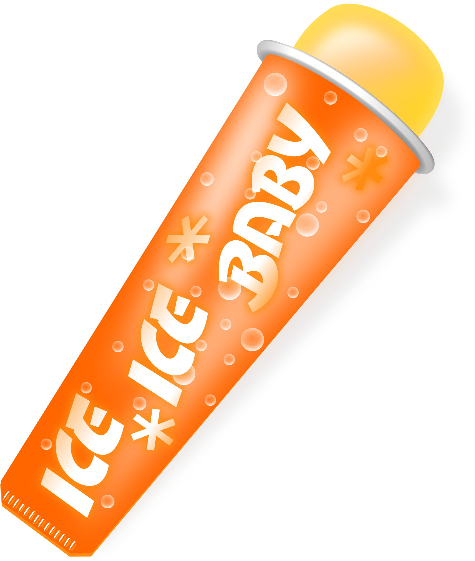 This Free Icons Png Design Of Popsicle Orange - Water Bottle (2011x2400)