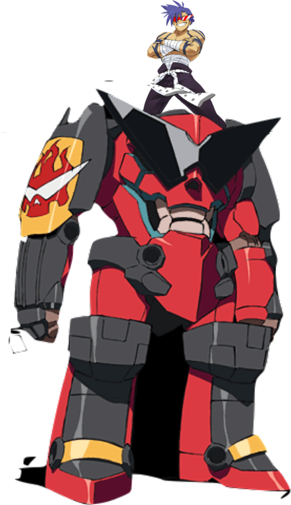 Train Conductor Clipart - Gurren Lagann (589x1023)