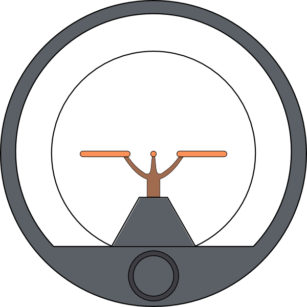 Attitude Indicator Clip Art - Attitude Indicator Png (600x600)