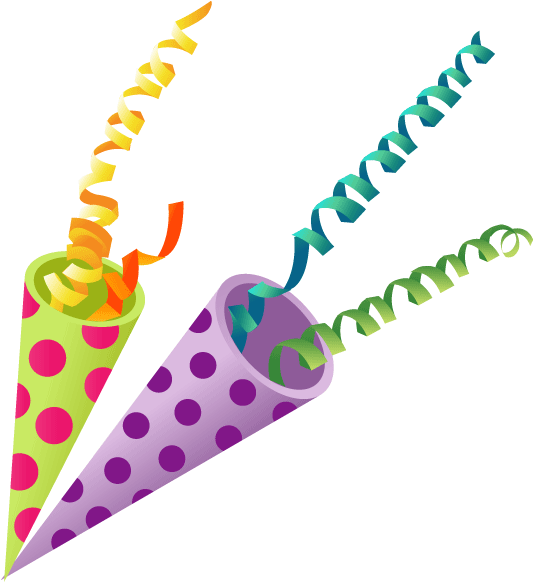 Balloon New Year Clip Art Merry Christmas Amp Happy - Birthday Cake Clip Art (561x590)