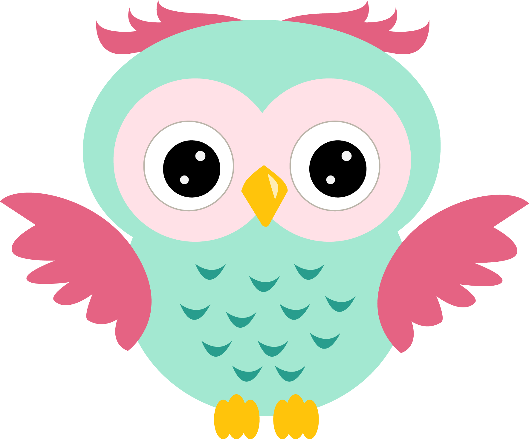 Baby Owls Bird Clip Art - Owl Clipart Png (1770x1471)