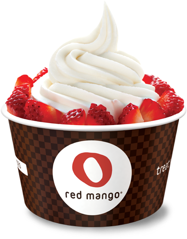 Red Mango Is So Friggin' Awesome It's So Yummy, Good - Frozen Yogurt Soft Serve Calories (391x570)