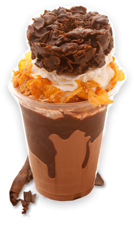 Belgian Chocolate Milkshake - Photograph (400x652)