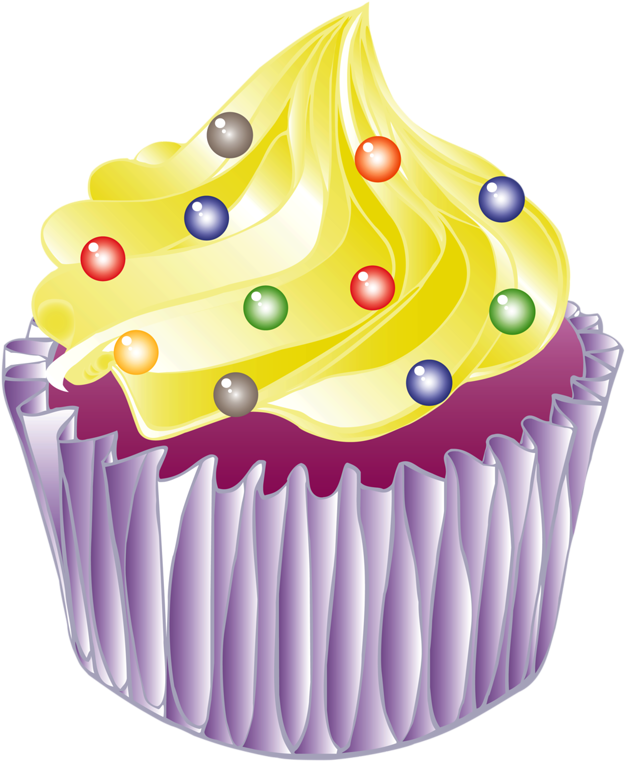 Vanilla Cupcake Clipart Cupcake Shop - Clip Art (648x800)
