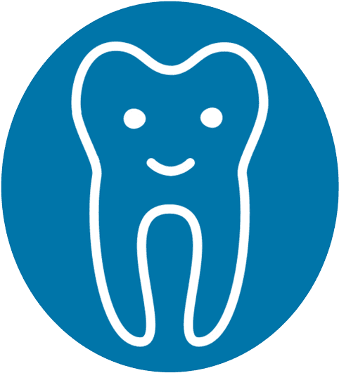 Cartoon Smiling Tooth - Portrait Of A Man (500x535)