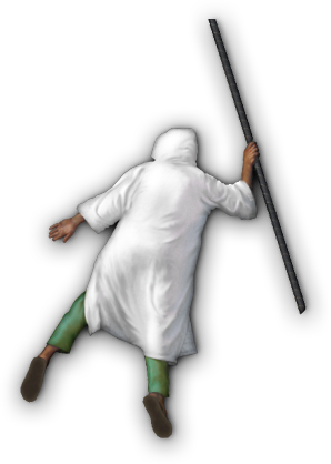 14k Crispy Guy Fb 06 Feb 2009 - Dead Bodies Cartoon Png (298x418)