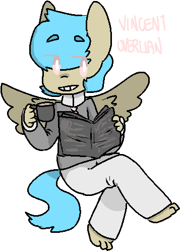 Vincent Overlian Is A Retired Mop Officer, Who Was - Cartoon (367x523)