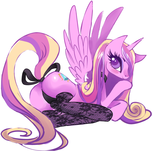 Princess Cadance Drawing Digital Art - Shining Armor And Princess Cadence Clop (600x686)