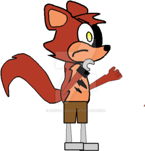 My Digital Art Foxy Plus Download By Xjszabo2022 - Cartoon (900x675)