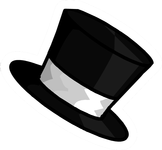 Top Hat The Mad Hatter Clip Art - Hat Clipart No Background (706x649)
