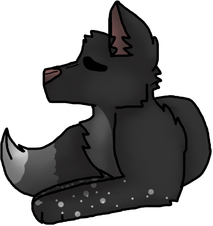 'cause The Dark's Not Taking Prisoners Tonight By Ulvvv - Companion Dog (702x745)