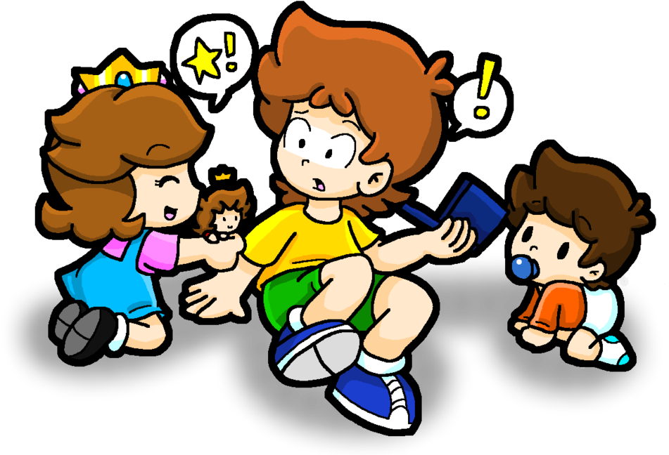 Look Over Here By Babyabbiestar - Cartoon (1024x693)