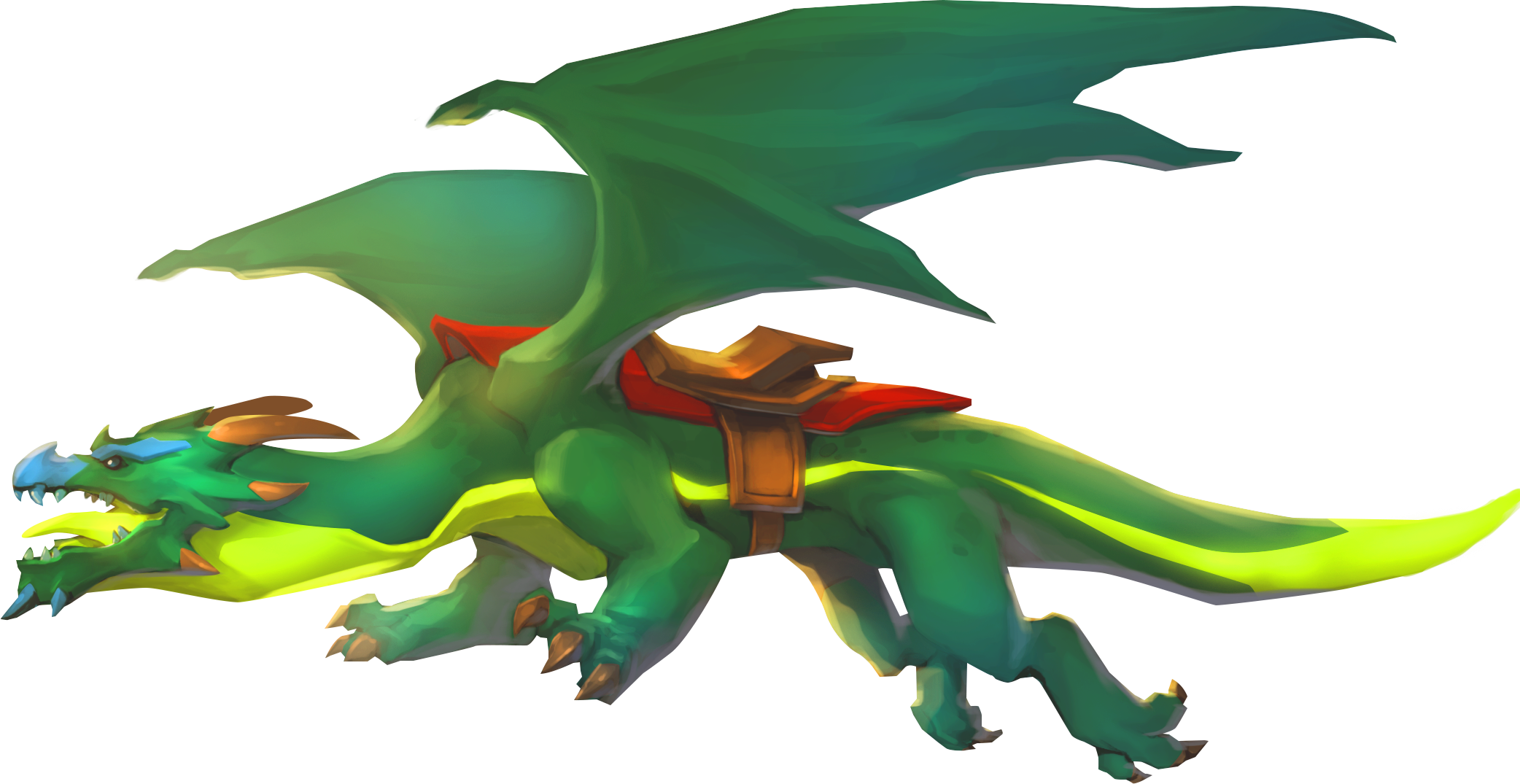 Look Out Here Comes The Dragon - Animal Figure (2084x1075)