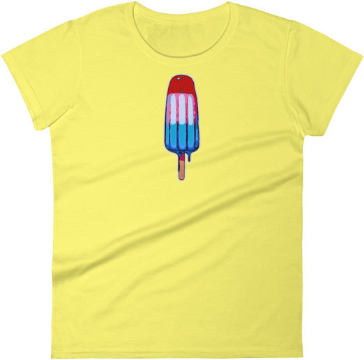 Melting Popsicle Women's Short Sleeve T-shirt - T-shirt (600x600)