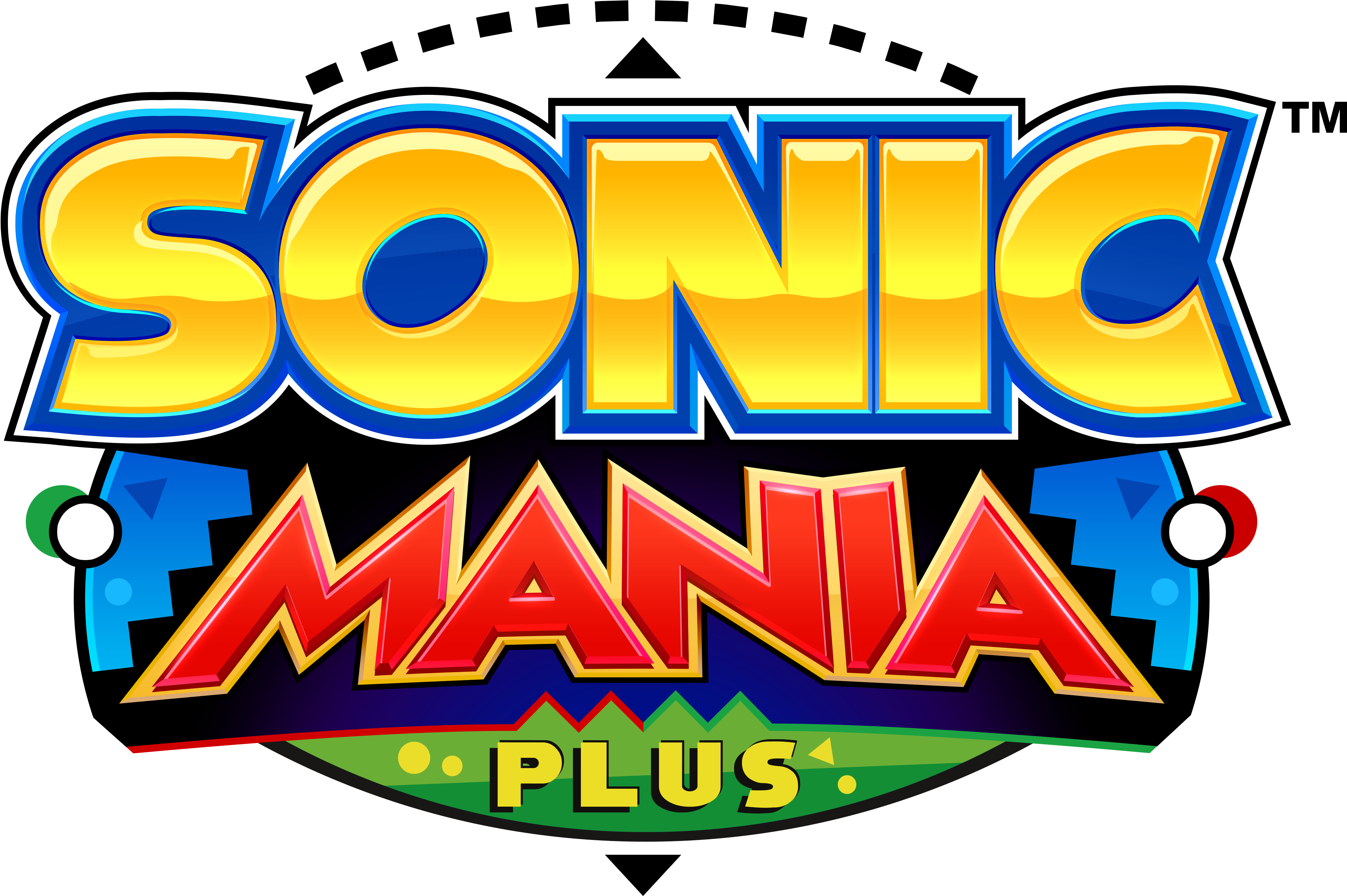 And Finally, Here Is A Look At The New Logo And The - Sonic Mania [collector's Edition] (4045x2738)
