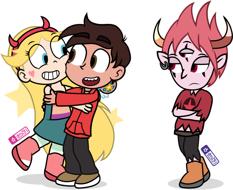 Oh, Look Tom's Here He Doesn - Tom And Star And Marco (880x680)