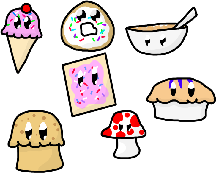 Chibi Food Adopts Closed By Cute Chibi Ice Cream - Food (900x675)