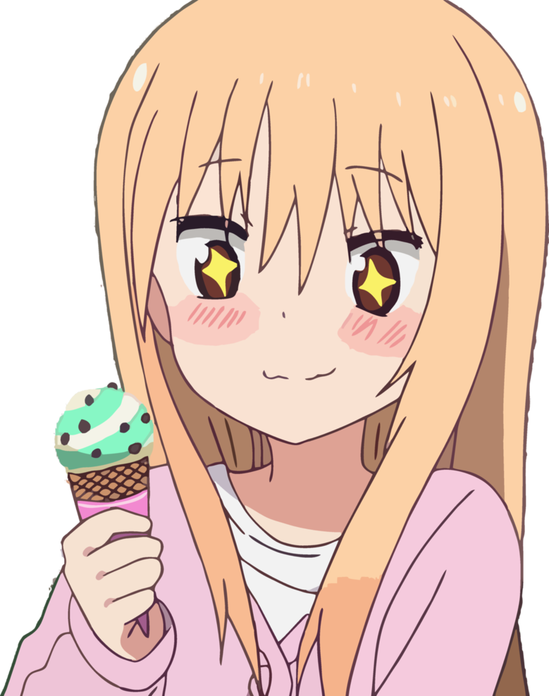Umaru Chan Happy Icecream [vector] By Iammrx On Deviantart - Umaru Chan Ice Cream (794x1006)