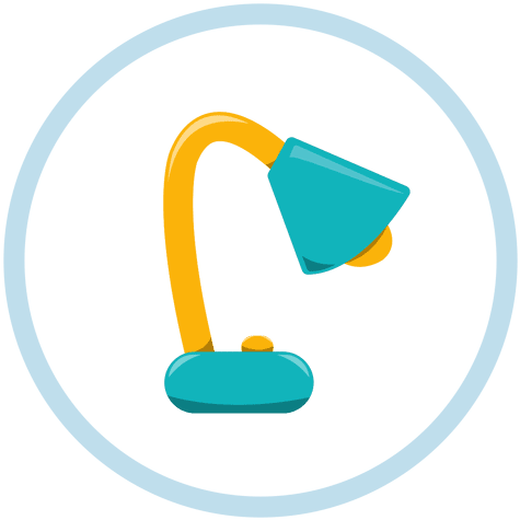 Icono De La Lámpara De Mesa Transparent Png - Table (512x512)