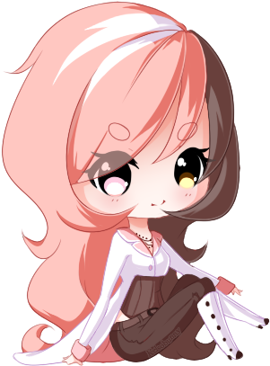 Neo Chibi By Kelsobunny - Rwby Evil Girls (565x418)