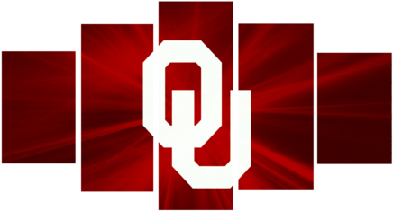 Hd Printed Oklahoma Sooner Logo 5 Pieces Canvas Best - Paintings For Bedroom Walls (1024x641)
