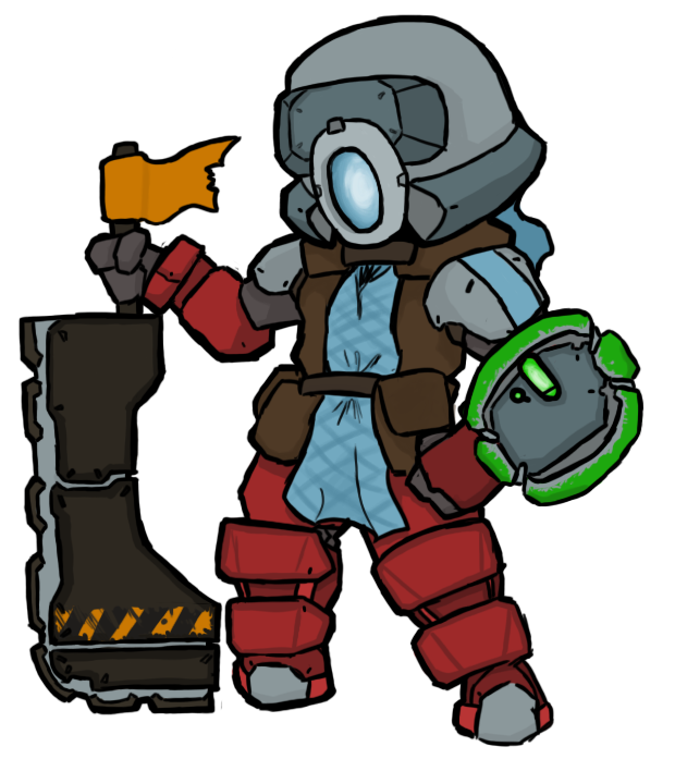 My Old Spiral Knight Character By Tarukatheultimate - Spiral Knights (653x696)