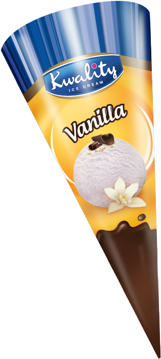 Vanila Cone 3d Final - Kwality Cone Ice Cream (800x800)