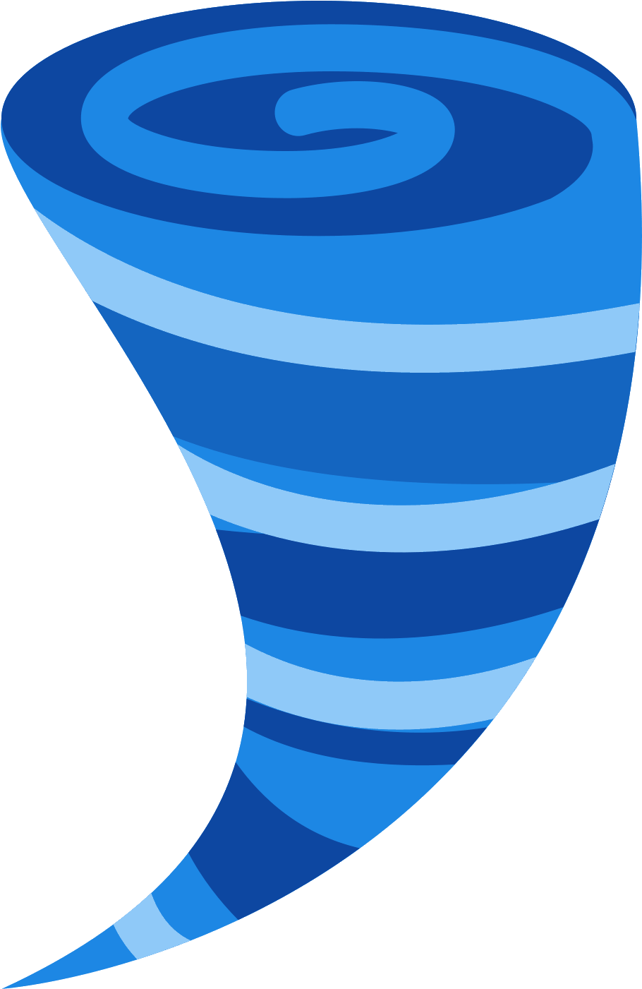 A Drawing Indicating A Tornado - Tornado De Colores Png (1600x1600)