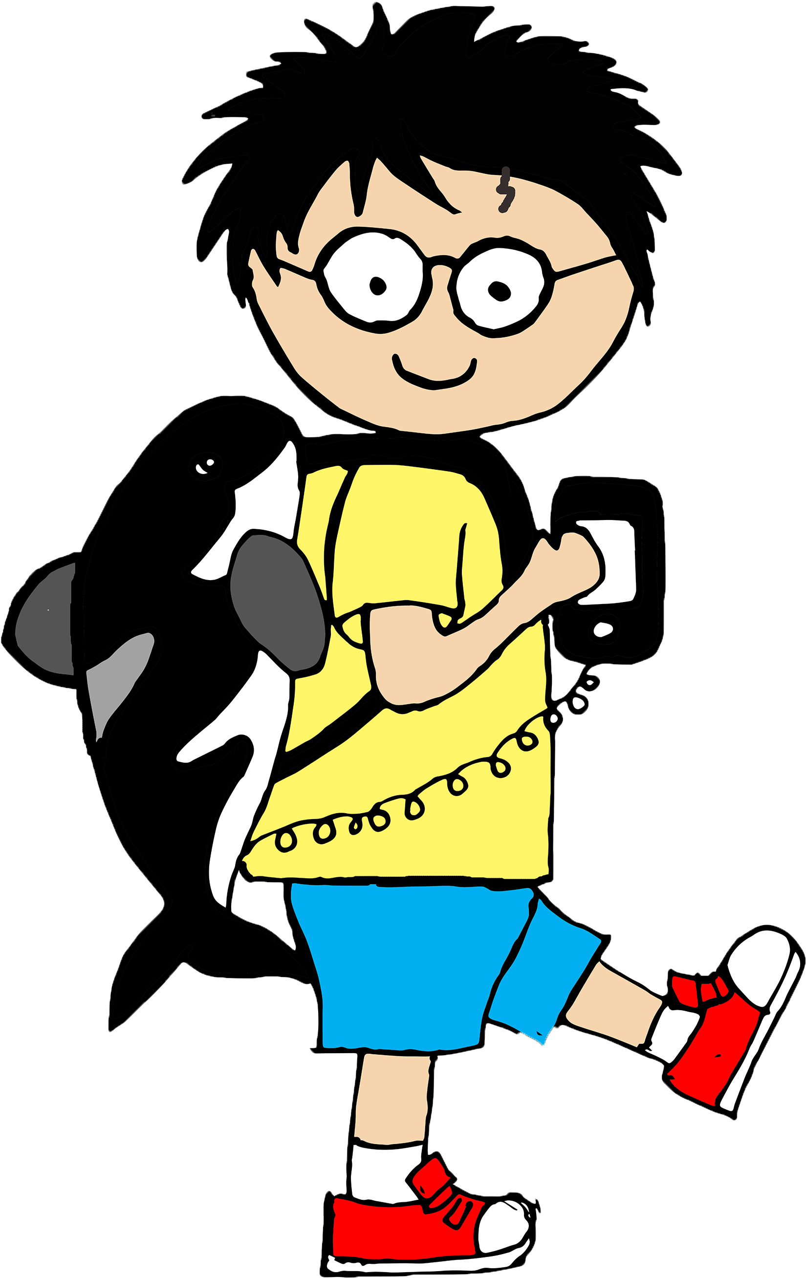 Through Interaction With The Companion, They Are Prompted - Cartoon (1920x2759)