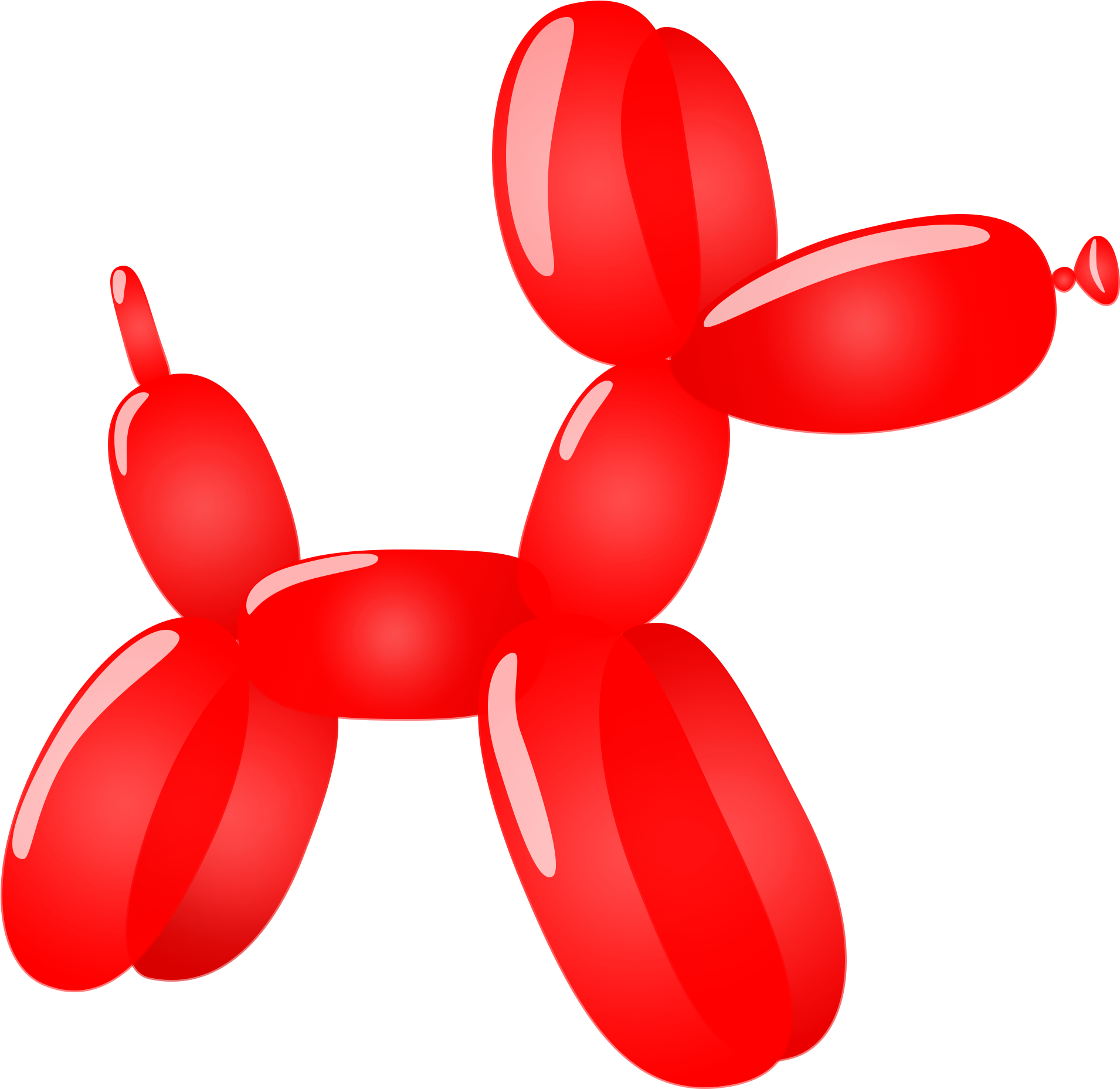 Balloons By Laura - Balloon Animal Clip Art (2048x2048)